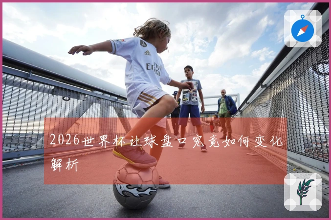 2026世界杯让球盘口究竟如何变化解析