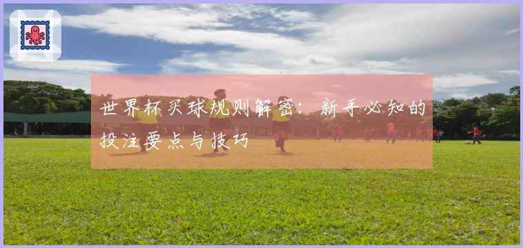 世界杯买球规则解密:新手必知的投注要点与技巧